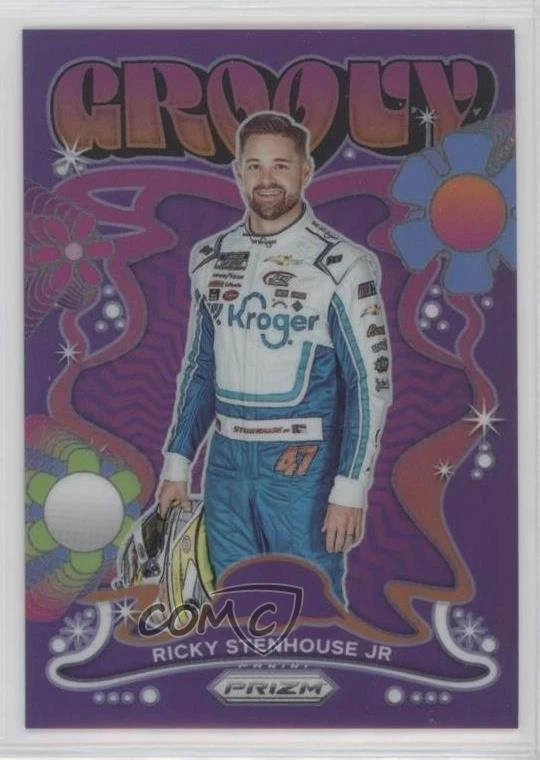 2023 Panini Prizm Groovy Ricky Stenhouse Jr #G14 - Image 1 of 2
