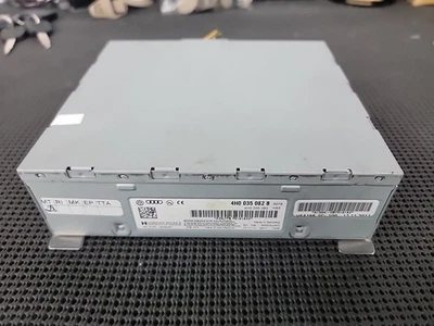 AUDI A8 S8 2011-2018 UNIDAD DE CONTROL RECEPTOR DE RADIO DE AUDIO HARMAN BECKER OEM Foto 1 de 4