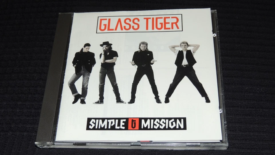 GLASS TIGER  " Simple Mission "  CD  (1990) - Bild 1 von 3