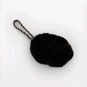 Paola PDL Firenze Italy Black Mink Wristlet - Picture 1 of 6