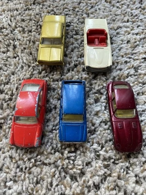 Vintage Matchbox by Lesney Lot Of 5 cars Husky die cast - image 1 of 4