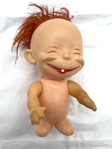 Shiba Brat Puppe orange Haare einzelne Zähne Vintage 60er Jahre Japan - Bild 1 von 11