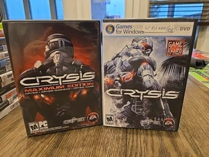 EA Crysis & Crysis Maximum Edition PC Lot - Picture 1 of 6