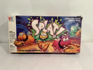 SPLAT VINTAGE! Gioco da tavolo 1990 Milton Bradley completo di pasta essiccata - Foto 1 di 8