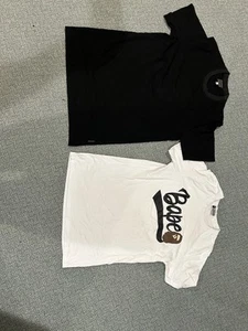 Versace Bape T Shirts Lot Of 2 Men’s Medium - Picture 1 of 10