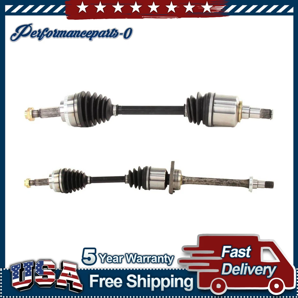 Eje trasero izquierdo trasero derecho CV 2 X CV junta se adapta a Toyota MR2 Spyder 2003-2005 Foto 1 de 4