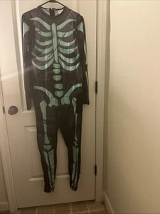 Fortnite Skull Trooper Kinder Halloween Kostüm Overall Wählen Sie Ihre Größe - Bild 1 von 15