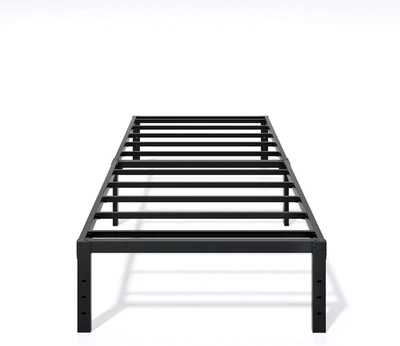 Metal Bed Frame Twin Size - 14 Inch Heavy-Duty Twin Platform Bed Frame No Box Sp - Image 1 of 4