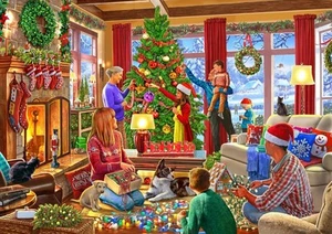 Rompecabezas Decoración Navidad Bluebird (2000 Piezas) - Imagen 1 de 2