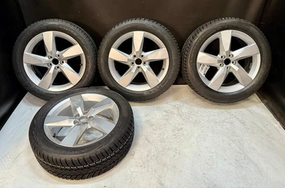 SATZ Original VW Alu Winterräder 205/55 R17 91H T-Cross Chesterfield NEUWERTIG - Bild 1 von 4