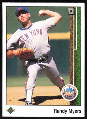 1989 Upper Deck #634 Randy Myers   - FREE SHIPPING - Image 1 of 2