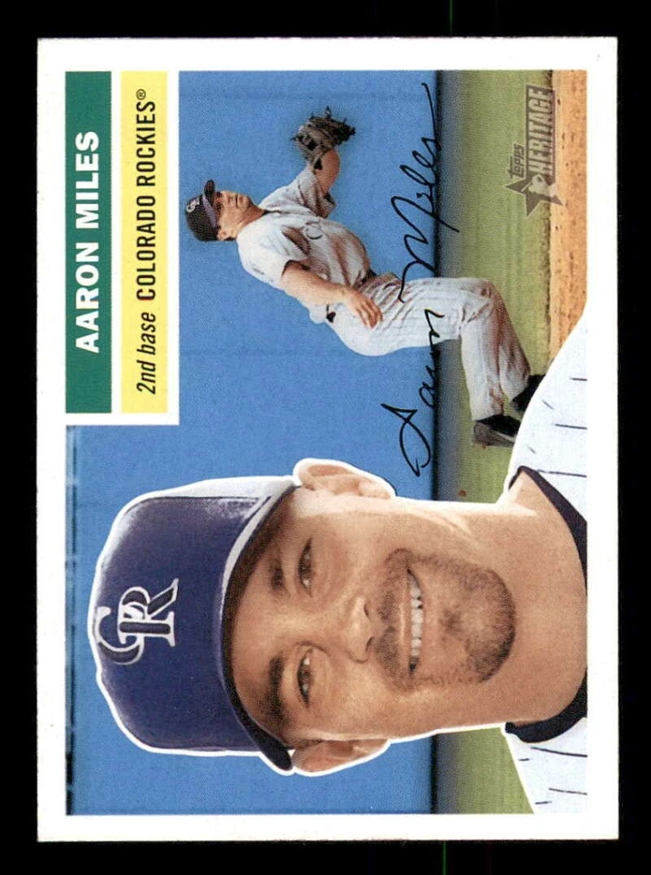 2005 Topps Heritage White Backs (WB) SP/Short Print Variation Singles (You Pick) - Image 1 of 1