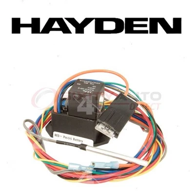 Hayden Engine Cooling Fan Controller for 2001-2014 Acura MDX - Belts Clutch wy Foto 1 de 4