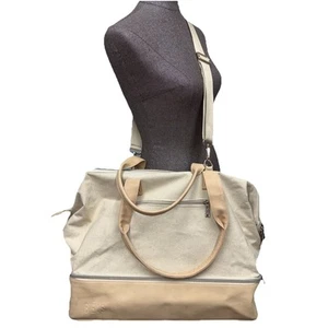 Beis The Weekender Bag In Beige/Cream/Vanilla - Picture 1 of 11