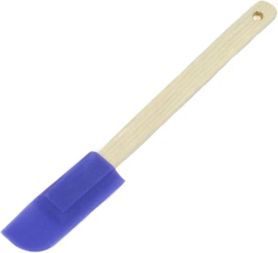Chef Craft Select Wooden Handled Silicone Jar Spatula, 9.25 inches in length, - Image 1 of 2