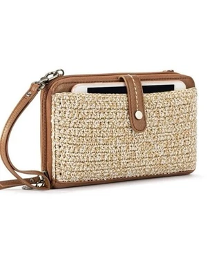 Bolso Bandolera Cartera Smartphone The Sak Iris Ganchillo a Mano Hilo de Polipropileno Nuevo con Etiquetas Foto 1 de 4