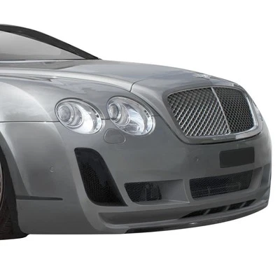 For Bentley Continental 03-10 AF-2 Style Carbon Fiber Front Bumper Lip Spoiler Foto 1 de 4