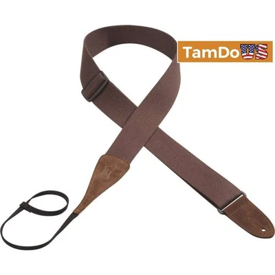 Correa de Guitarra Levy’s MC8A-BRN de 2" de Ancho Marrón Algodón, Ajustable, Ajuste Cómodo Foto 1 de 4
