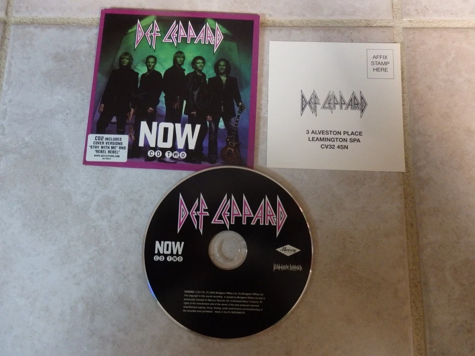 Def Leppard Now CD Two CD Single Foto 1 de 1