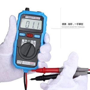 Aidetek ADM04 auto range MINI pocket digital multimeter with Test Lead OE USA - Picture 1 of 10