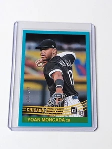 Panini Donruss Baseball 2018 Yoan Moncada White Sox MLB /199 - Picture 1 of 2