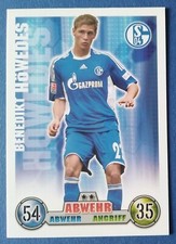 TOPPS Benedikt Höwedes FC Schalke 04 Bundesliga 2008/09 Match Attax Trading Card