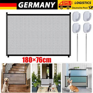 Treppenschutzgitter Türschutzgitter Türgitter Treppen Absperrgitter ohne Bohren - Bild 1 von 17