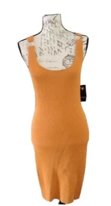 GUESS Marciano Cut Out Body Con Rib Sweater Dress Size M New with Tags - Picture 1 of 11