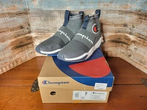Champion Junior Rally PRO Graphite (Gray) Size 7Y CM100019Y pre-owned Great cond - Picture 1 of 16