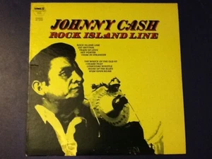 JOHNNY CASH~rock island line HILLTOP 1971 JS 6101 A/B ~ (LP) Ex+ / (JKT) Ex+ - Imagen 1 de 5
