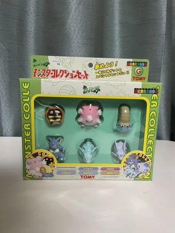TOMY Pokemon Moncolle Figure Set Nidorina Nidoran Kabuto Omnite Blissey 3271 Cover