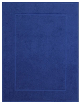 Duschvorleger Frottee 50x70cm Badvorleger Badmatte Badteppich PREMIUM royalblau - Bild 1 von 4