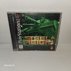 Steel Reign PlayStation 1 PS Complete Tested Working Free Shipping 1997