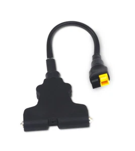 POWAKADDY BARRA EN T - CABLE CONECTOR ANDERSON TORBERRY AMARILLO/NEGRO - 250 mm de largo - Imagen 1 de 2