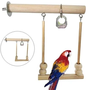 Juguetes para loros, columpio para pájaros, ejercicio, escalada, soporte colgant - Picture 1 of 27