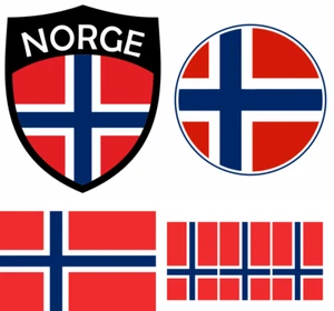 Norwegen Aufbügler Wappen Transferbügeln T-Shirt Trikot Z. Aufbügeln St. 6B - Bild 1 von 7
