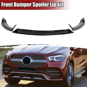 For Mercedes Benz W167 V167 C167 Coupe 2019-23 Front Bumper Spoiler Splitter Lip - Bild 1 von 11