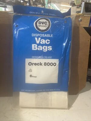 6  DVC Upright Vacuum Bags for Oreck 8000 - Image 1 of 4