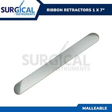 Ribbon Retractors 1" X 7" Malleable Surgical Orthopedic Instruments German Grade