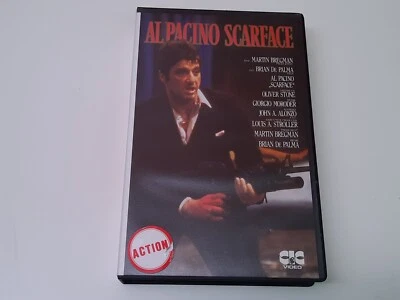 Scarface 1983 VHS German PAL CIC Video Großbox Brian De Palma Al Pacino - Bild 1 von 4