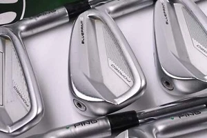 Ping Blueprint S Irons / 5-PW / Green Dot / X-Flex Dynamic Gold X100 - Picture 1 of 7
