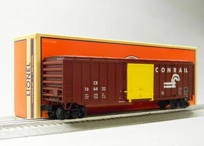 LIONEL CONRAIL MODERN BOXCAR #166422 O GAUGE railroad train freight 2243112 NEW - Image 1 of 4