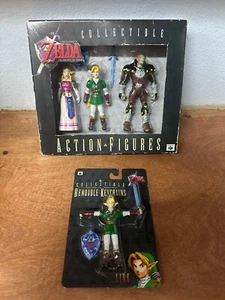 1998 LEGEND OF ZELDA OCARINA OF TIME N64 COLLECTIBLE FIGURES KEYCHAIN LOT - Picture 1 of 7