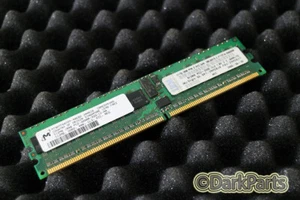 Micron MT9HTF6472Y-40EB2 512MB Server Memory RAM PC2-3200R-333-12-A0 - Foto 1 di 1