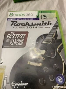 ROCKSMITH 2014 Edition Microsoft Xbox 360 Game Only No Cable FREE SHIPPING - Picture 1 of 1