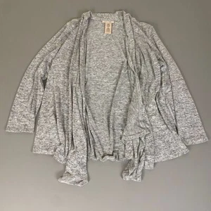 Philosophy Republic Grey Heather Wrap Front Cardigan Sweater XXL Long Sleeve - Picture 1 of 10