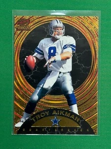 1998 Pacific Paramount Football Kings of the NFL #3 Troy Aikman - Picture 1 of 2