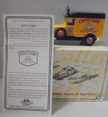 MJ7 Matchbox - Coleccionables - YWG03-M 1929 Morris Van - Amarillo - Cutty Sark Foto 1 de 3