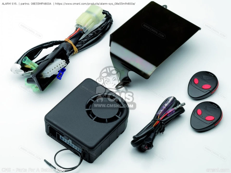 Acessório Honda genuíno - Kit sistema de alarme - CB1000R 2009-2015 - Imagem 1 de 1