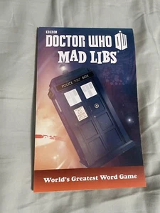 Doctor Who Mad Libs - Brandneuer Zustand - Bild 1 von 3